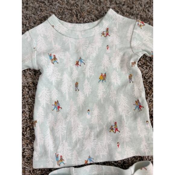 Baby Gap Winter Wonderland Pajama Set | 6-12M - Picture 3 of 5